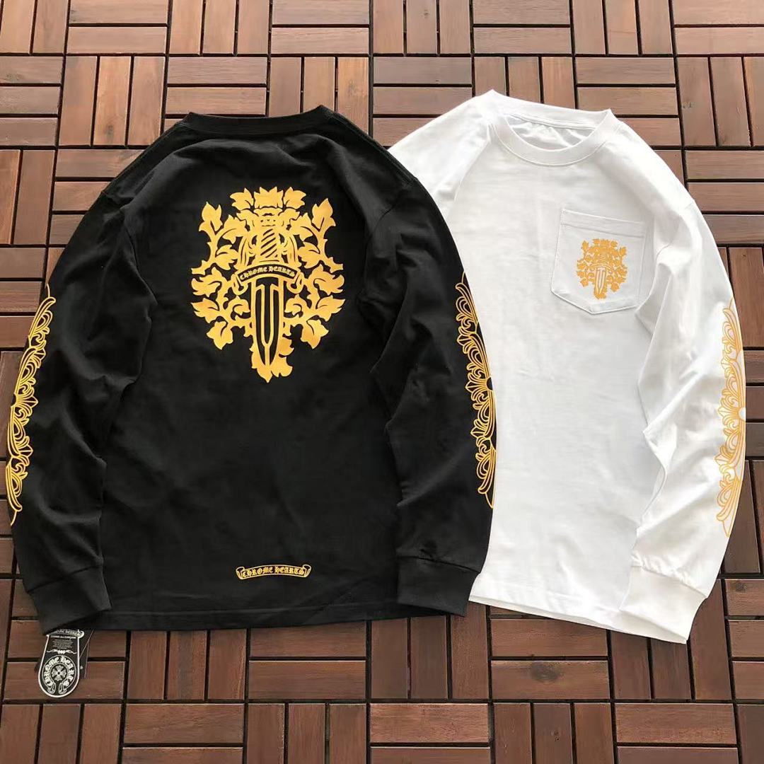 Chanel ~119 CH🔥OM🔥 HE🔥RTS LONG-SLEEVE 33112154 (Im 180CM 68KG Iwear Size S In The Photo), photo 1