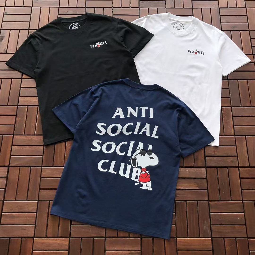 On Running ~85 ANTI SOCIAL CLUB T-SHIRT 55051903 (Im 185CM 70KG Iwear Size M In The Photo)