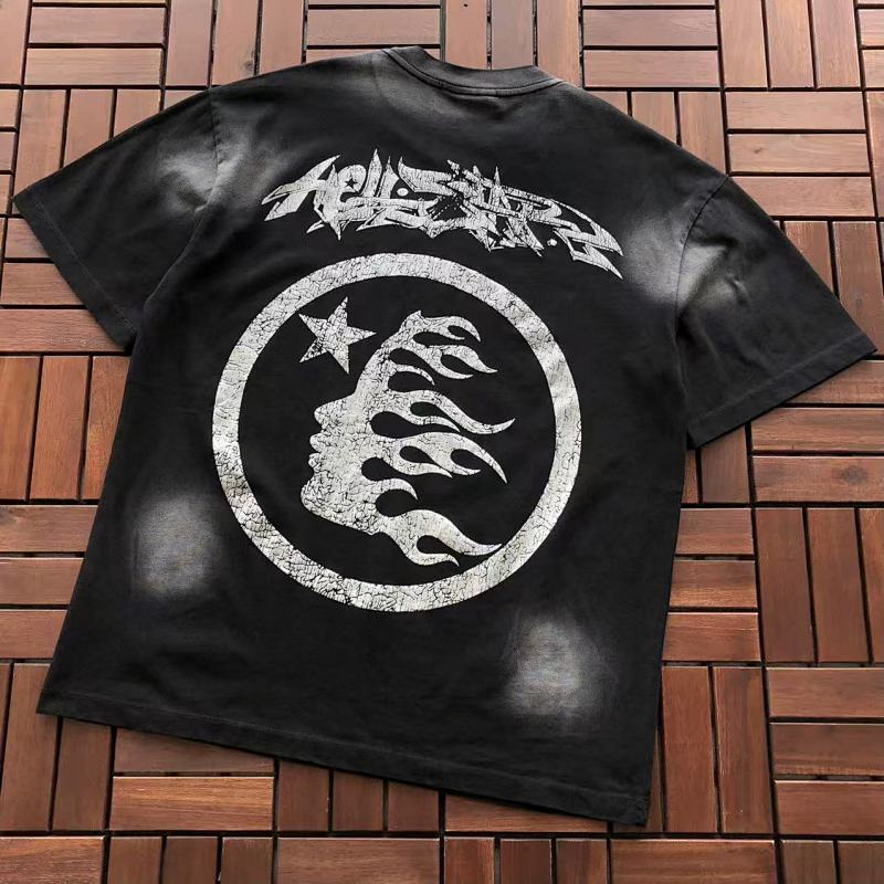 ~89 HELLSTAR T-SHIRT 77040694 (Im 176CM 58KG Iwear Size M In The Photo), photo 1