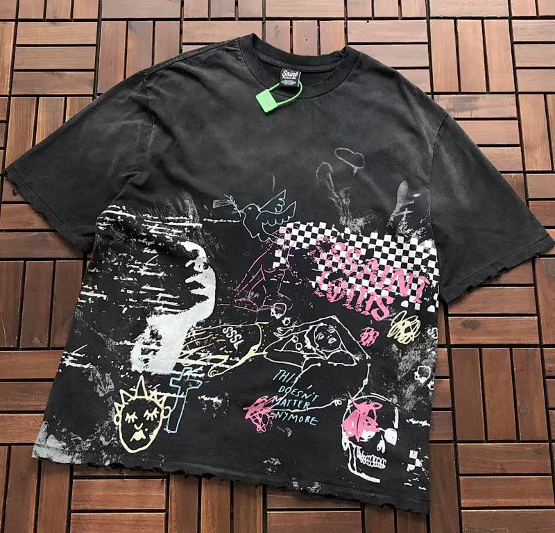 Chanel ~119 SAINT MICHAEL T-SHIRT 11122228 (Im 180CM 68KG Iwear Size M In The Photo), photo 1