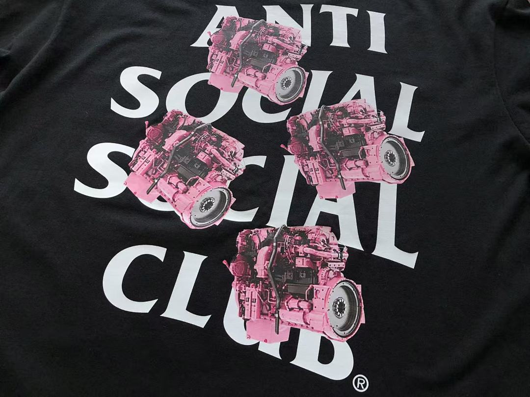 On Running ~85 ANTI SOCIAL CLUB T-SHIRT 11100802 (Im 180CM 68KG Iwear Size L In The Photo) - Image 16