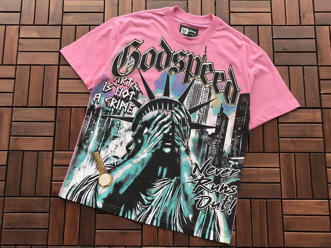 Other ~89 GODSPEED T-SHIRT 77042305 (Im 176CM 58KG Iwear Size M In The Photo) - Image 7
