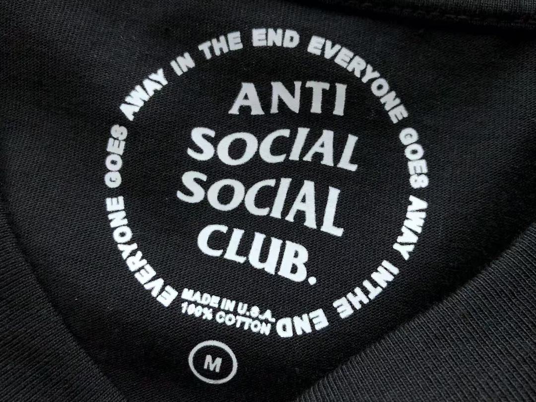 On Running ~85 ANTI SOCIAL CLUB T-SHIRT 55041604 (Im 185CM 70KG Iwear Size M In The Photo) - Image 14
