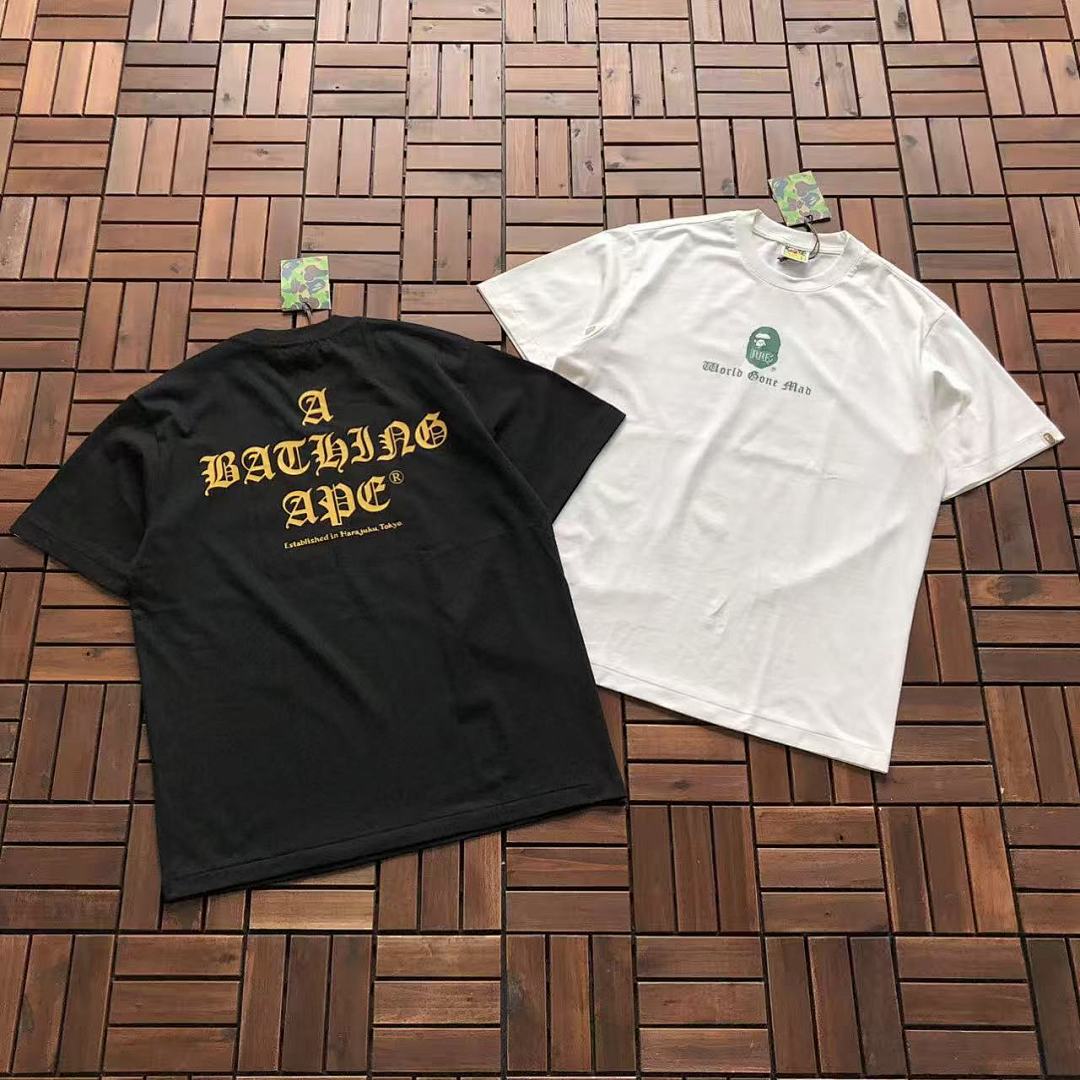 Bape ~109 BAPE T-SHIRT 55012630 (Im 180CM 68KG Iwear Size L In The Photo), photo 1