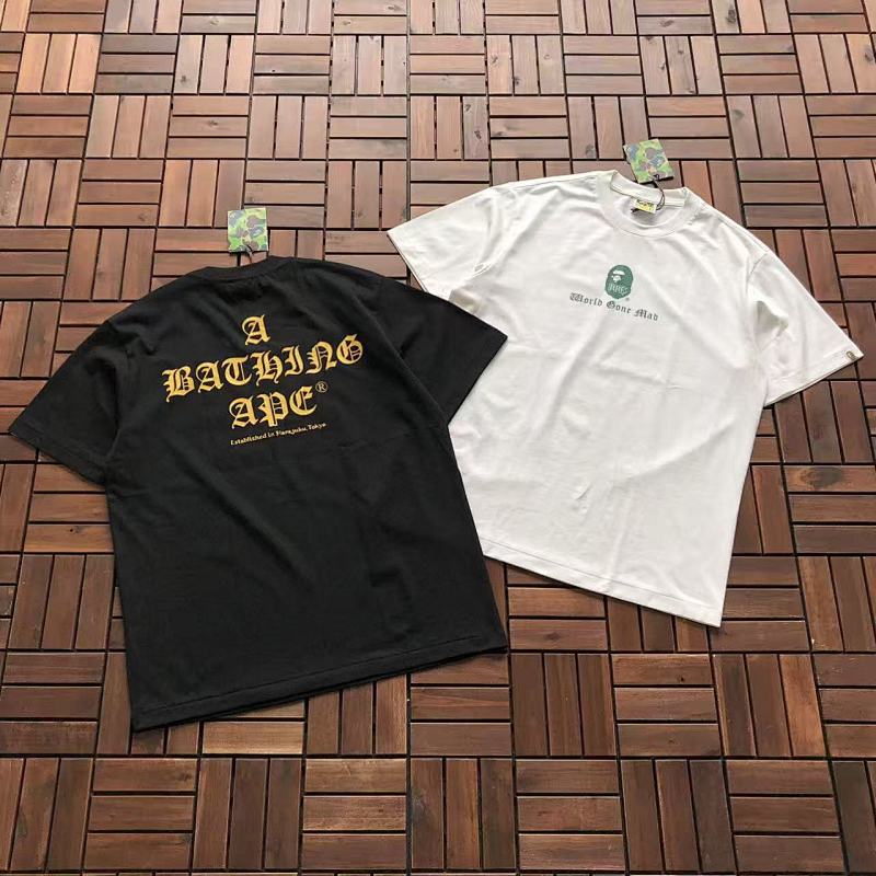 Bape ~109 BAPE T-SHIRT 55012630 (Im 180CM 68KG Iwear Size L In The Photo), photo 1