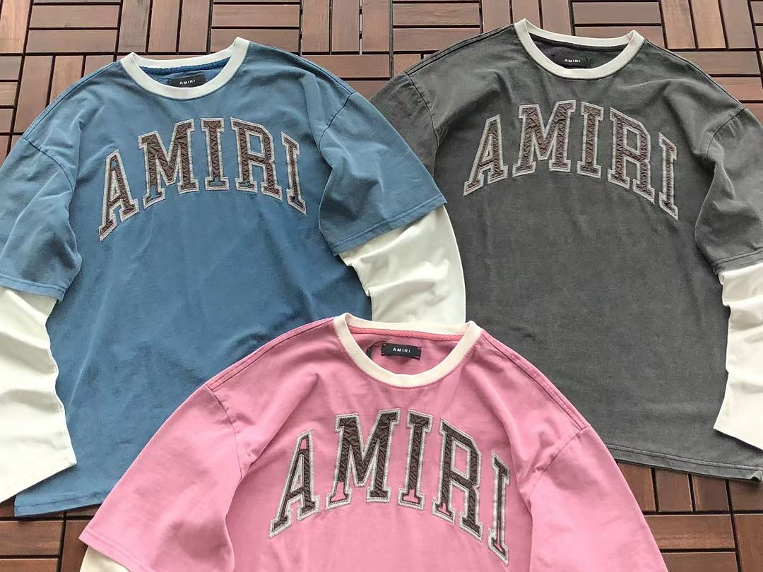 AMIRI ~ 139 AMIRI LONG-SLEEVE 55090449 (Im 185CM 80KG Iwear Size M In The Photo) - Image 6