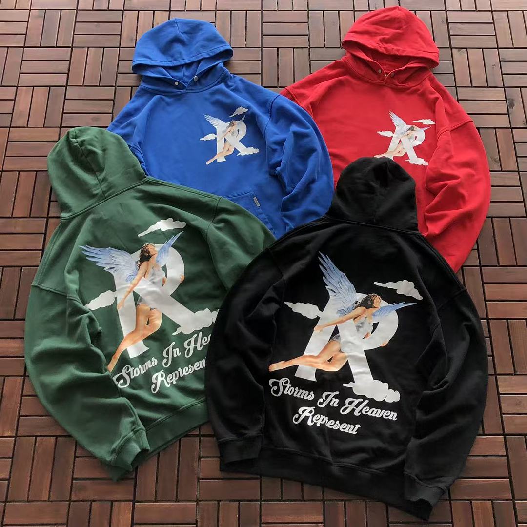 ~185 Represent HOODIE 66041901 (Im 176CM 58KG Iwear Size M In The Photo), photo 1