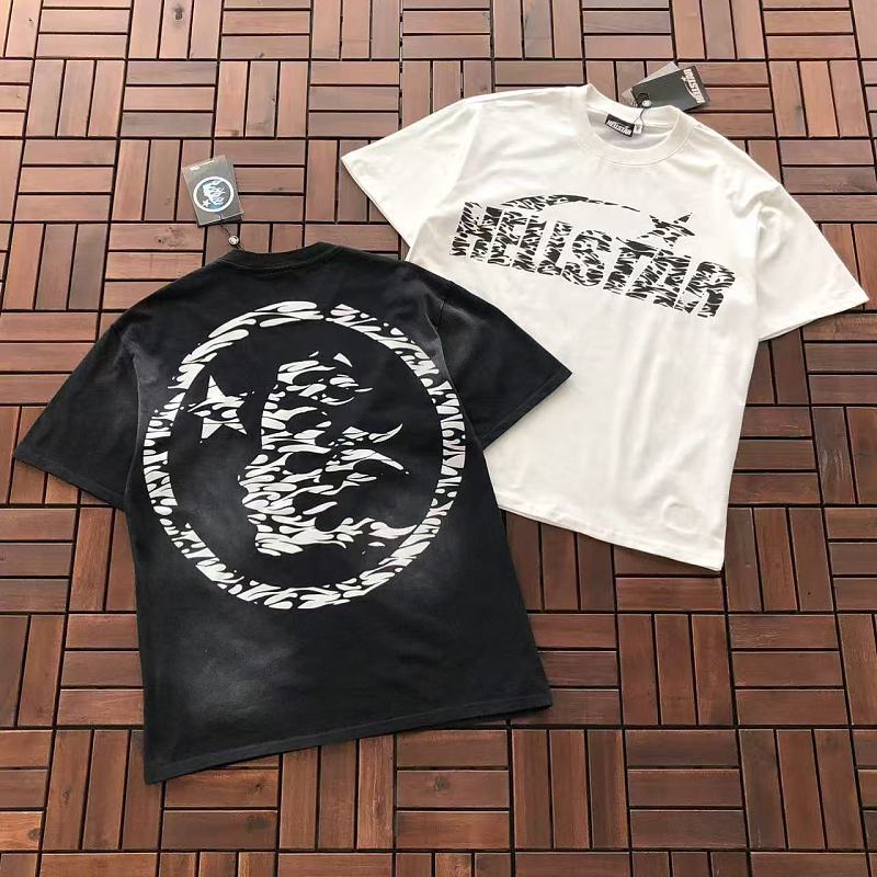 Other BLACK~109 WHITE~95 HELLSTAR T-SHIRT 55062130 (Im 180CM 68KG Iwear Size S In The Photo), photo 1