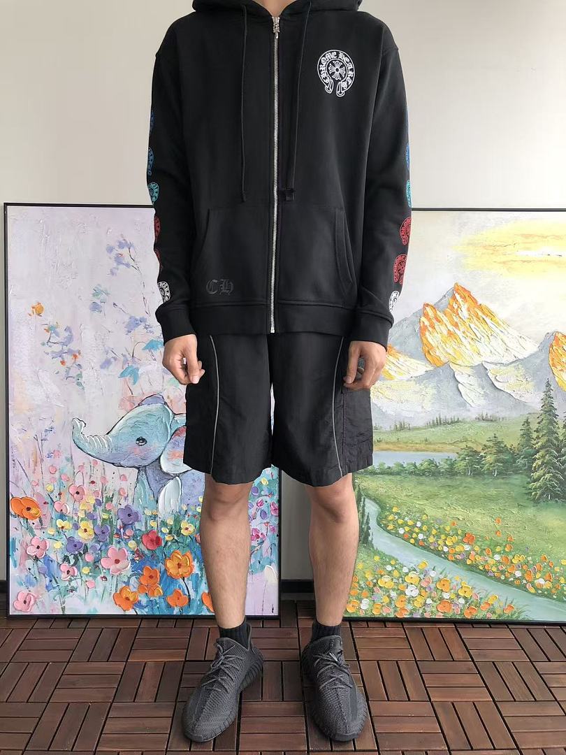 Other ~189 CH🔥OM🔥 HE🔥RTS HOODIE 77091046 (Im 185CM 70KG Iwear Size M In The Photo) - Image 3