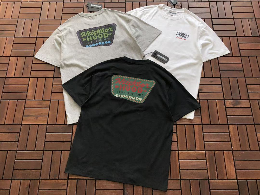 On Running ~109 NEIGHBORHOOD T-SHIRT 11121827 (Im 180CM 68KG Iwear Size L In The Photo) - Image 5
