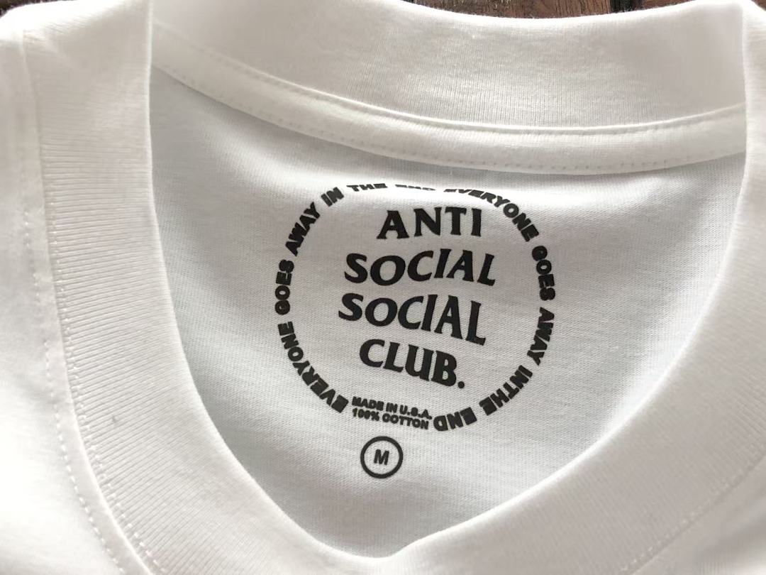 On Running ~85 ANTI SOCIAL CLUB T-SHIRT 55041589 (Im 185CM 70KG Iwear Size M In The Photo) - Image 13