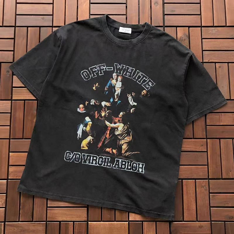 Other ~115 O🔥🔥-W🔥🔥TE T-SHIRT 11110273 (Im 176CM 58KG Iwear Size M In The Photo), photo 1