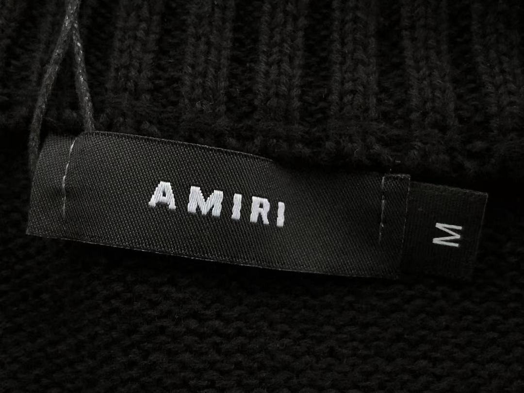 AMIRI ~165 AMIRI SWEATER 77050520 (Im 185CM 70KG Iwear Size M In The Photo) - Image 15