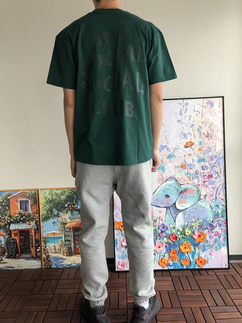 On Running ~85 ANTI SOCIAL CLUB T-SHIRT 11092926 (Im 180CM 68KG Iwear Size L In The Photo) - Image 4