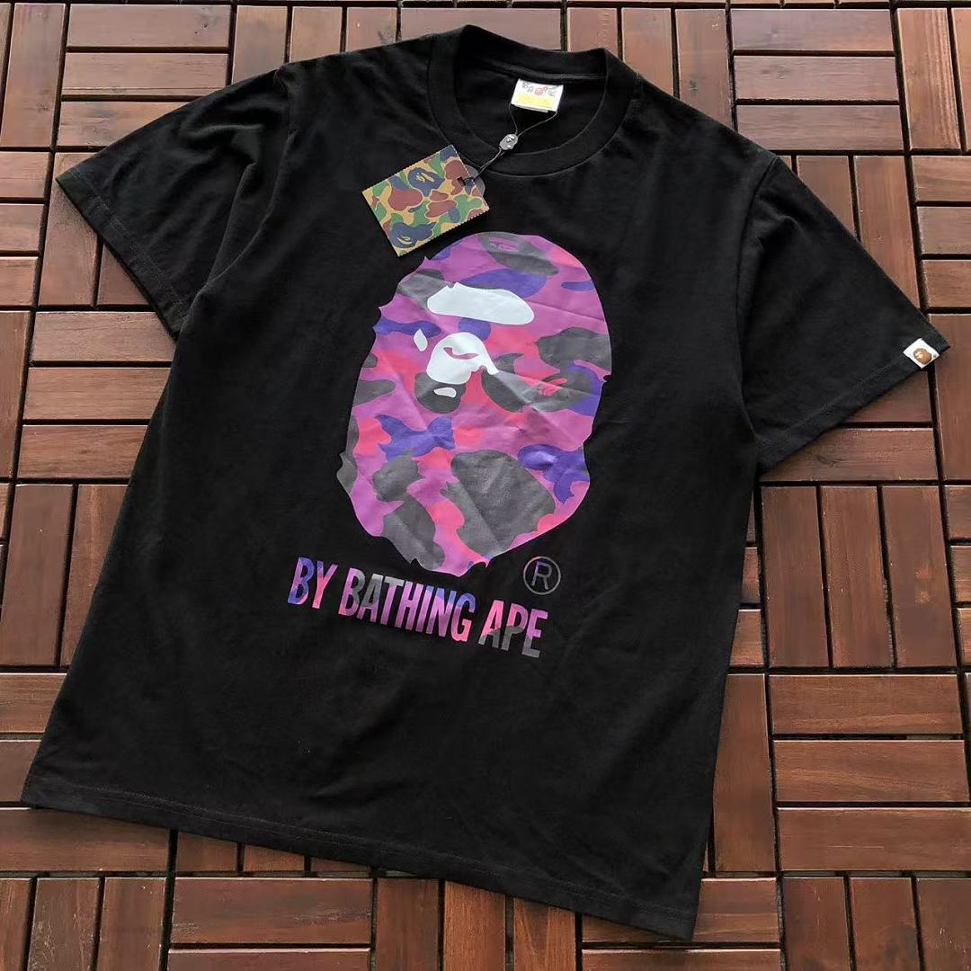 Bape Bape ~75 T-SHIRT 66072208 (Im 185CM 70KG Iwear Size S In The Photo), photo 1