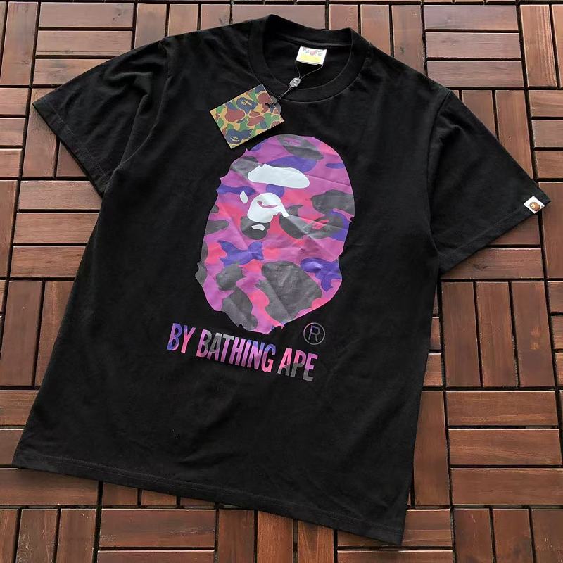 Bape Bape ~75 T-SHIRT 66072208 (Im 185CM 70KG Iwear Size S In The Photo), photo 1