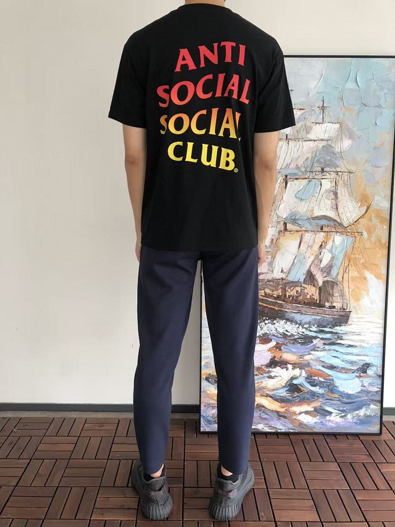 On Running ~ 85 ANTI SOCIAL CLUB T-SHIRT 55041235 (Im 185CM 70KG Iwear Size M In The Photo) - Image 4