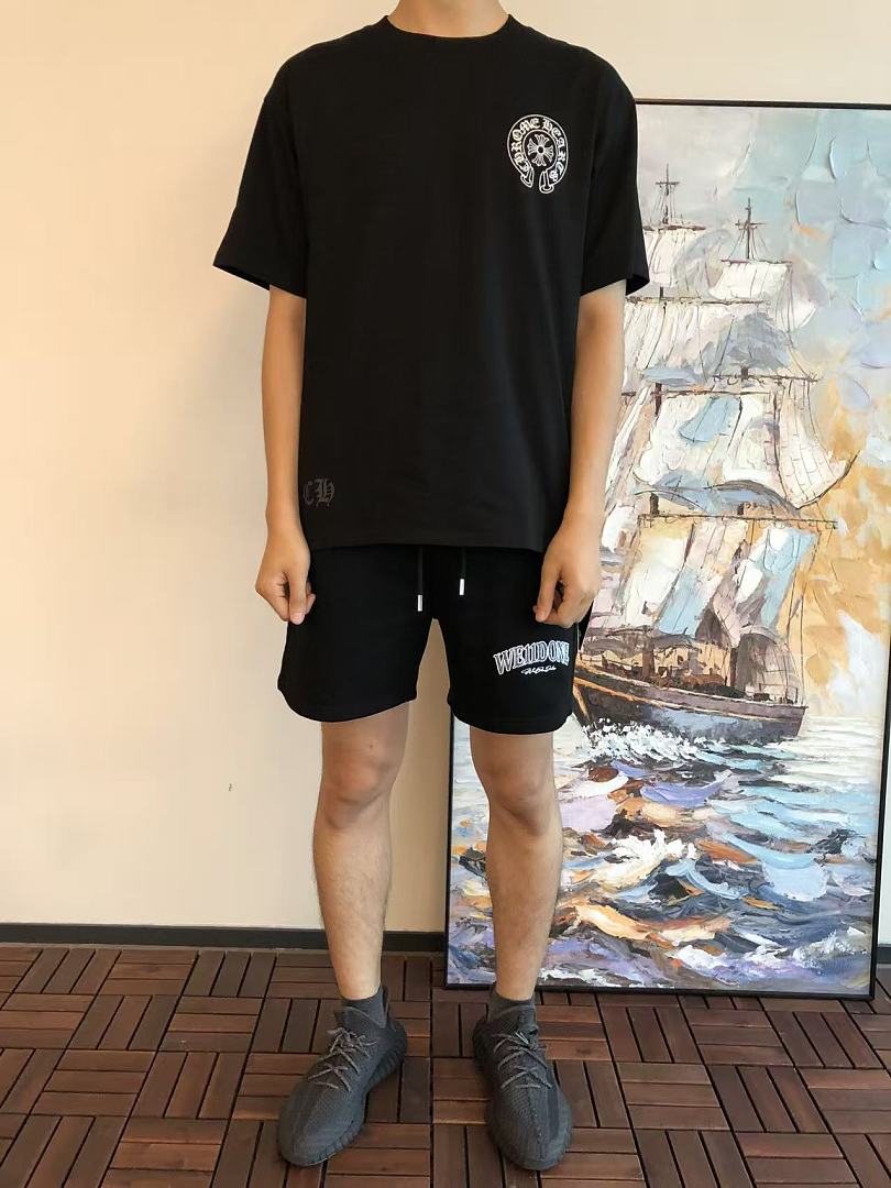 Other ~95 CH🔥OM🔥 HE🔥RTS T-SHIRT 77061558 (Im 185CM 70KG Iwear Size M In The Photo) - Image 3