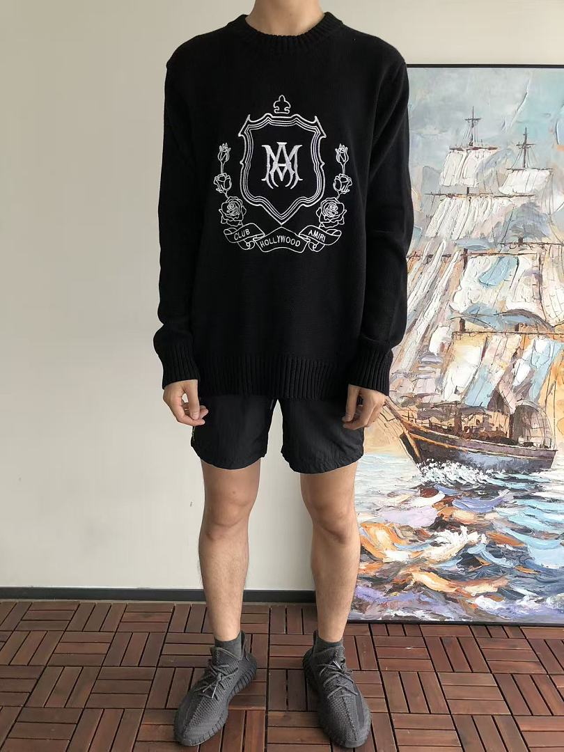 AMIRI ~165 AMIRI SWEATER 77050520 (Im 185CM 70KG Iwear Size M In The Photo) - Image 6