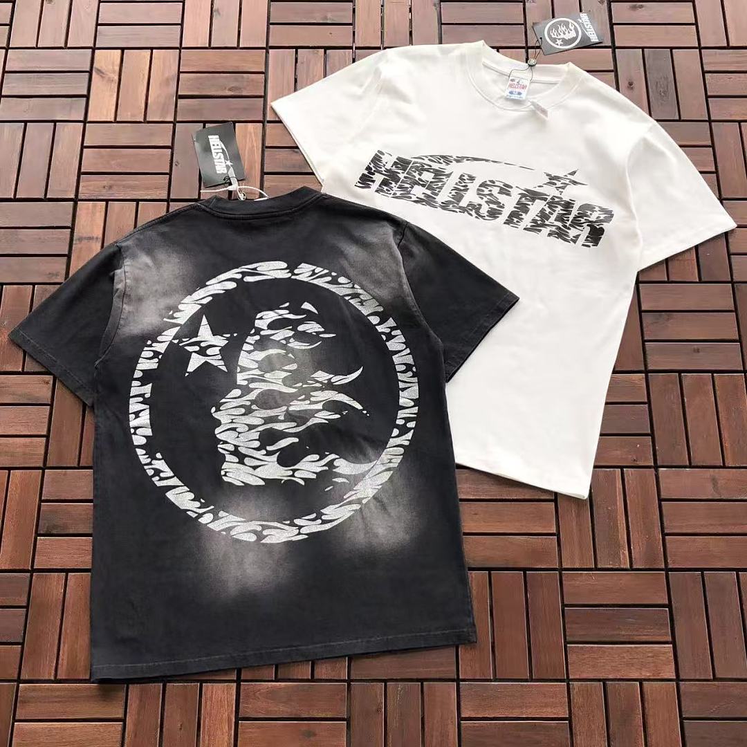 Other BLACK~135 WHITE~115 HELLSTAR T-SHIRT 55071716 (Im 185CM 80KG Iwear Size M In The Photo), photo 1