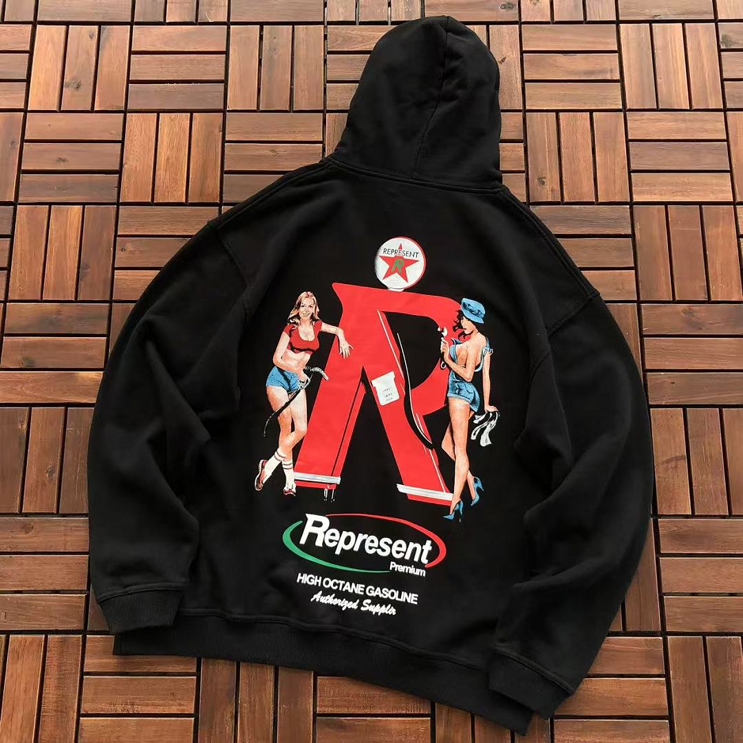 Other ~185 REPRESENT HOODIE 66041922 (Im 176CM 58KG Iwear Size M In The Photo), photo 1