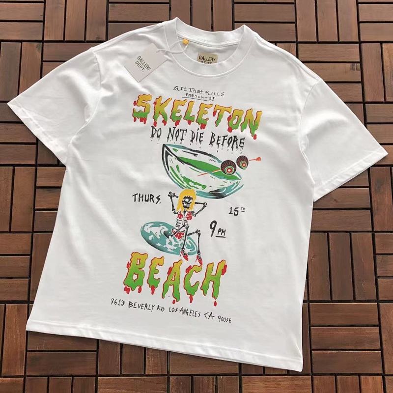 ~99 GALLERY DEPT T-SHIRT 66032624 (Im 185CM 80KG Iwear Size M In The Photo), photo 1