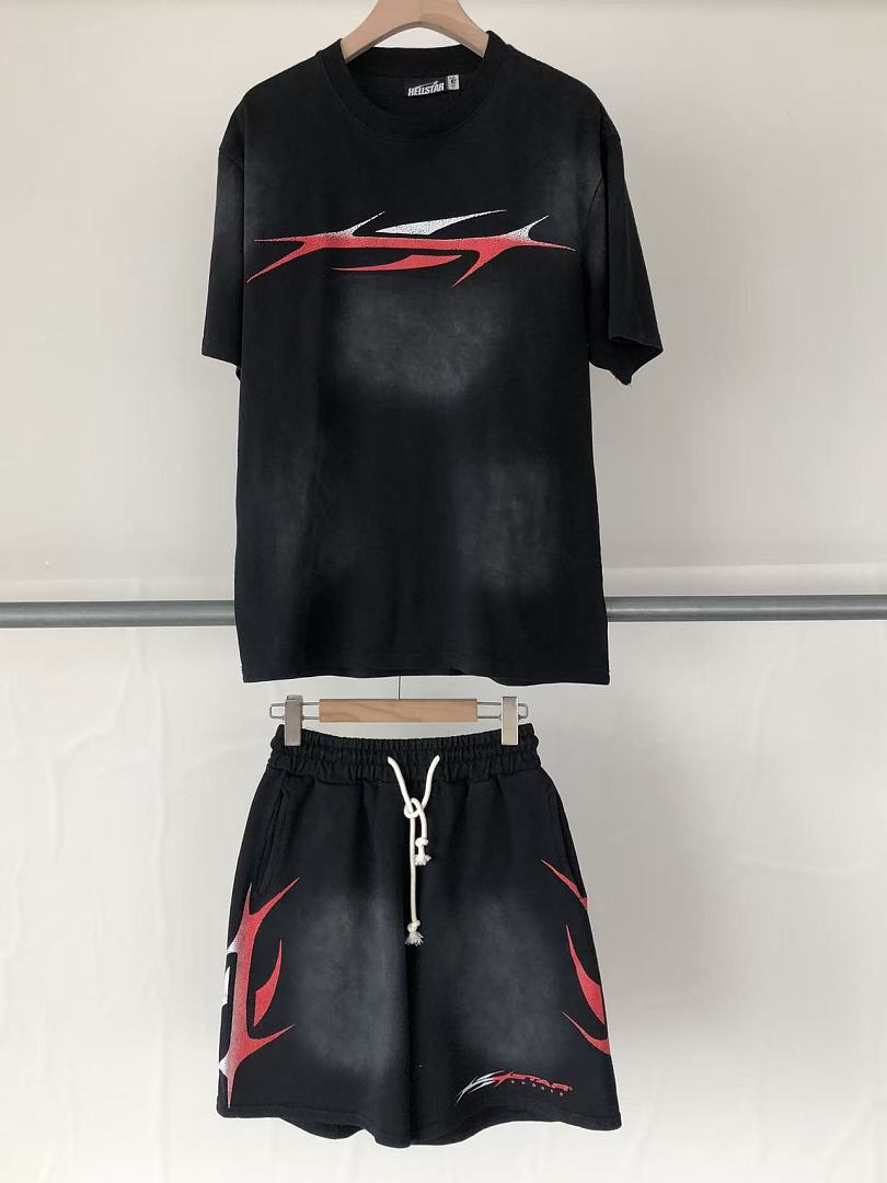 Other TOP~109 PANTS~125 HELLSTAR T-SHIRT SHORTS 55060746 (Im 185CM 80KG Iwear Size S In The Photo) - Image 33