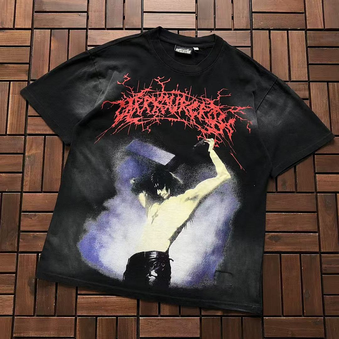 ~109 HELLSTAR T-SHIRT 55010504 (Im 176CM 58KG Iwear Size S In The Photo), photo 1