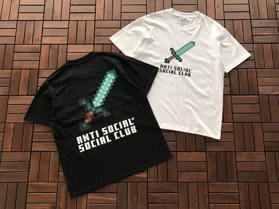 On Running ~85 ANTI SOCIAL CLUB T-SHIRT 55041220 (Im 185CM 70KG Iwear Size M In The Photo) - Image 5