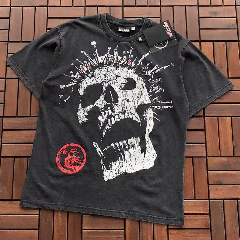 ~115 HELLSTAR T-SHIRT 66030457 (Im 176CM 58KG Iwear Size M In The Photo), photo 1