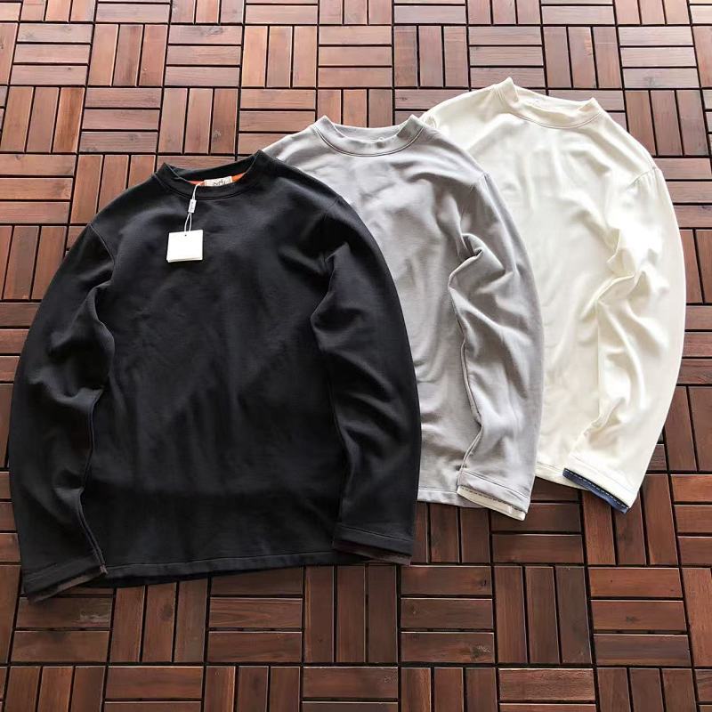 ~189 H🔥R🔥E🔥 LONG-SLEEVE FLEECE 22092202 (Im 180CM 68KG Iwear Size 3XL In The Photo), photo 1