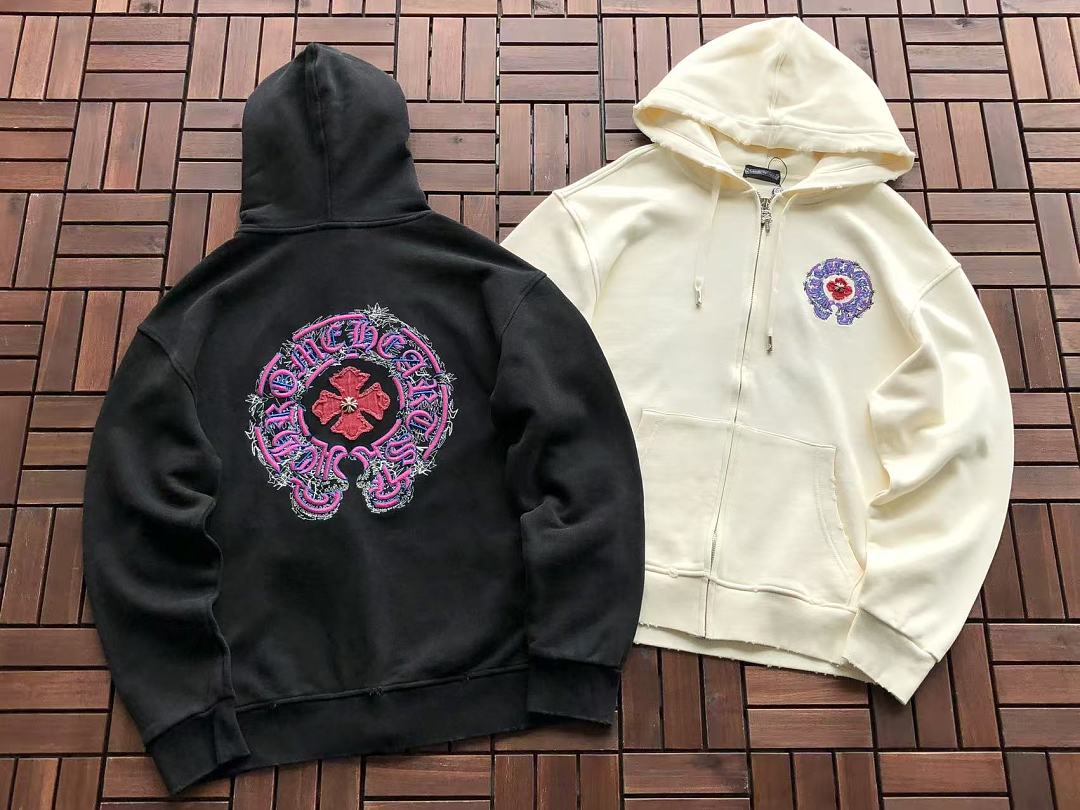 Other ~ 268 CH🔥OM🔥 HE🔥RTS HOODIE 55091004 (Im 185CM 80KG Iwear Size M In The Photo) - Image 5