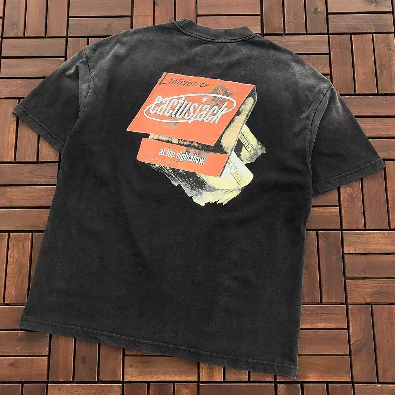 Other ~ 115 TRAVIS SCOTT T-SHIRT 55072207 (Im 185CM 70KG Iwear Size S In The Photo), photo 1