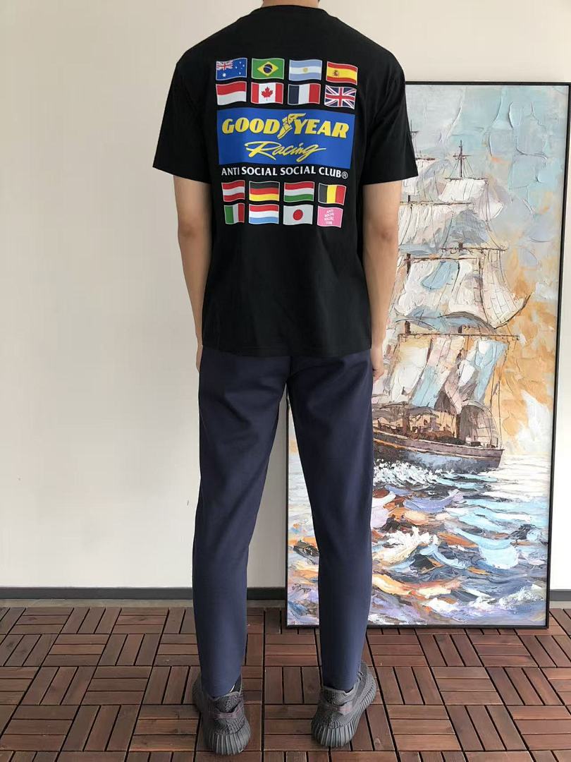 On Running ~ 85 ANTI SOCIAL CLUB T-SHIRT 55041117 (Im 185CM 70KG Iwear Size M In The Photo) - Image 4