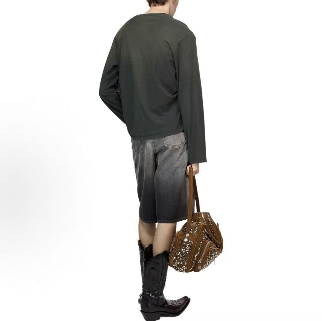 Other ~135 ACNE STUDIOS LONG-SLEEVE 77081902 (Im 185CM 80KG Iwear Size M In The Photo) - Image 9