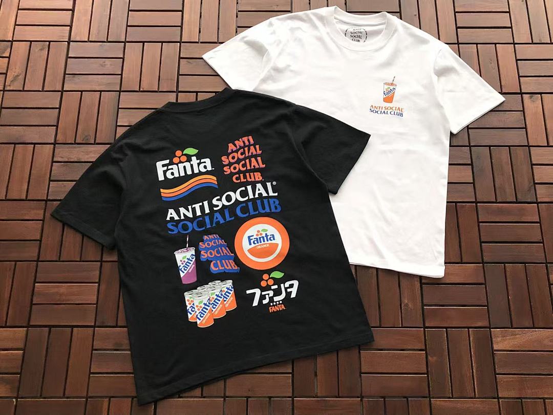 On Running ~85 ANTI SOCIAL CLUB & FANTA T-SHIRT 55041242 (Im 185CM 70KG Iwear Size M In The Photo) - Image 5