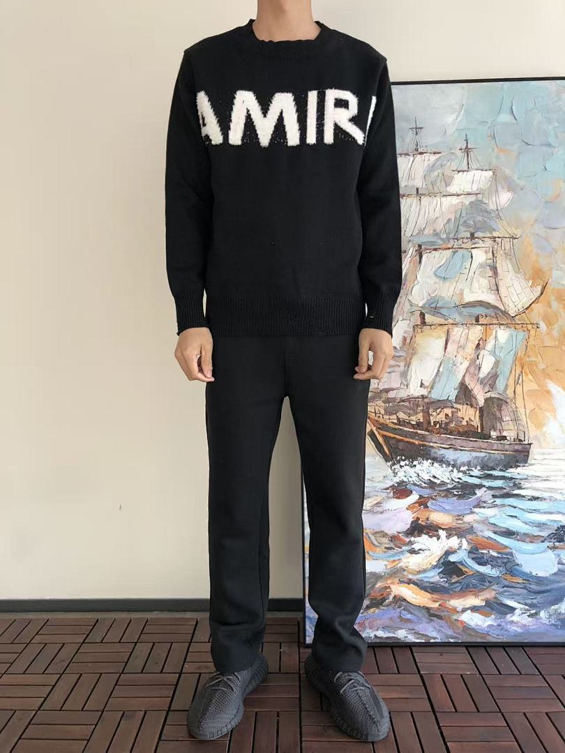 AMIRI ~129 AMIRI SWEATER 33121734 (Im 180CM 68KG Iwear Size M In The Photo) - Image 7