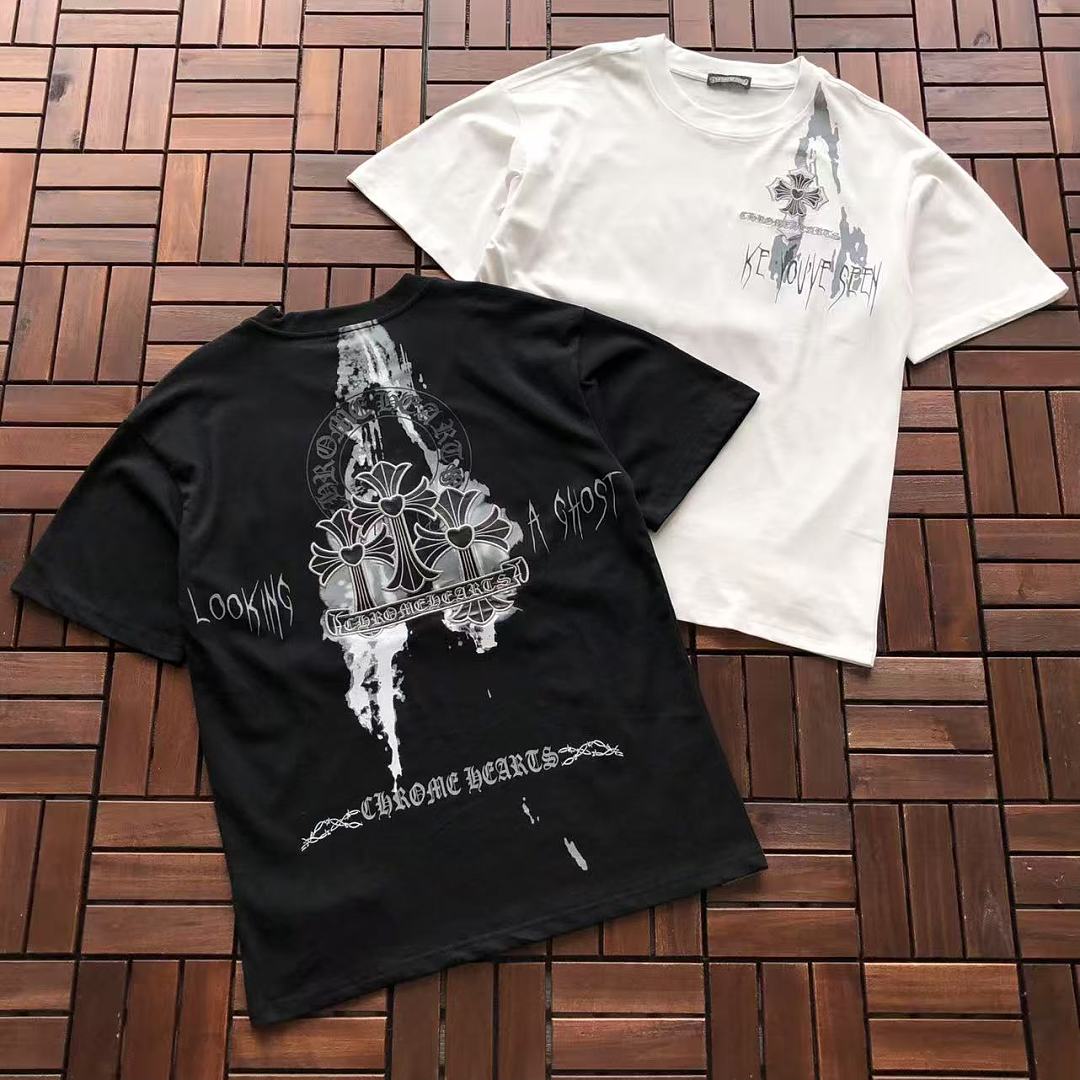 Chanel Chanel ~109 CH🔥OM🔥 HE🔥RTS T-SHIRT 77061514 (Im 185CM 70KG Iwear Size M In The Photo), photo 1