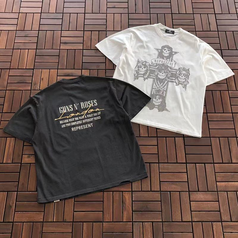 Other ~99 REPRESENT T-SHIRT 77012624 (Im 176CM 58KG Iwear Size M In The Photo), photo 1