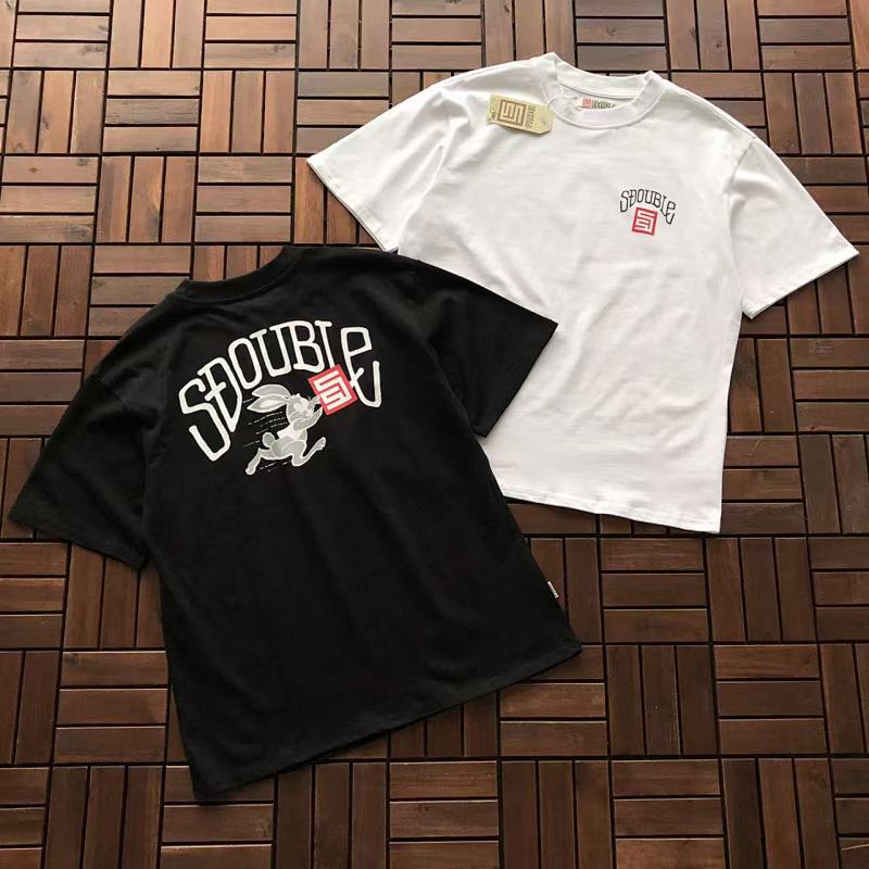 ~85 S/DOUBLE T-SHIRT 77012131 (Im 176CM 58KG Iwear Size M In The Photo), photo 1