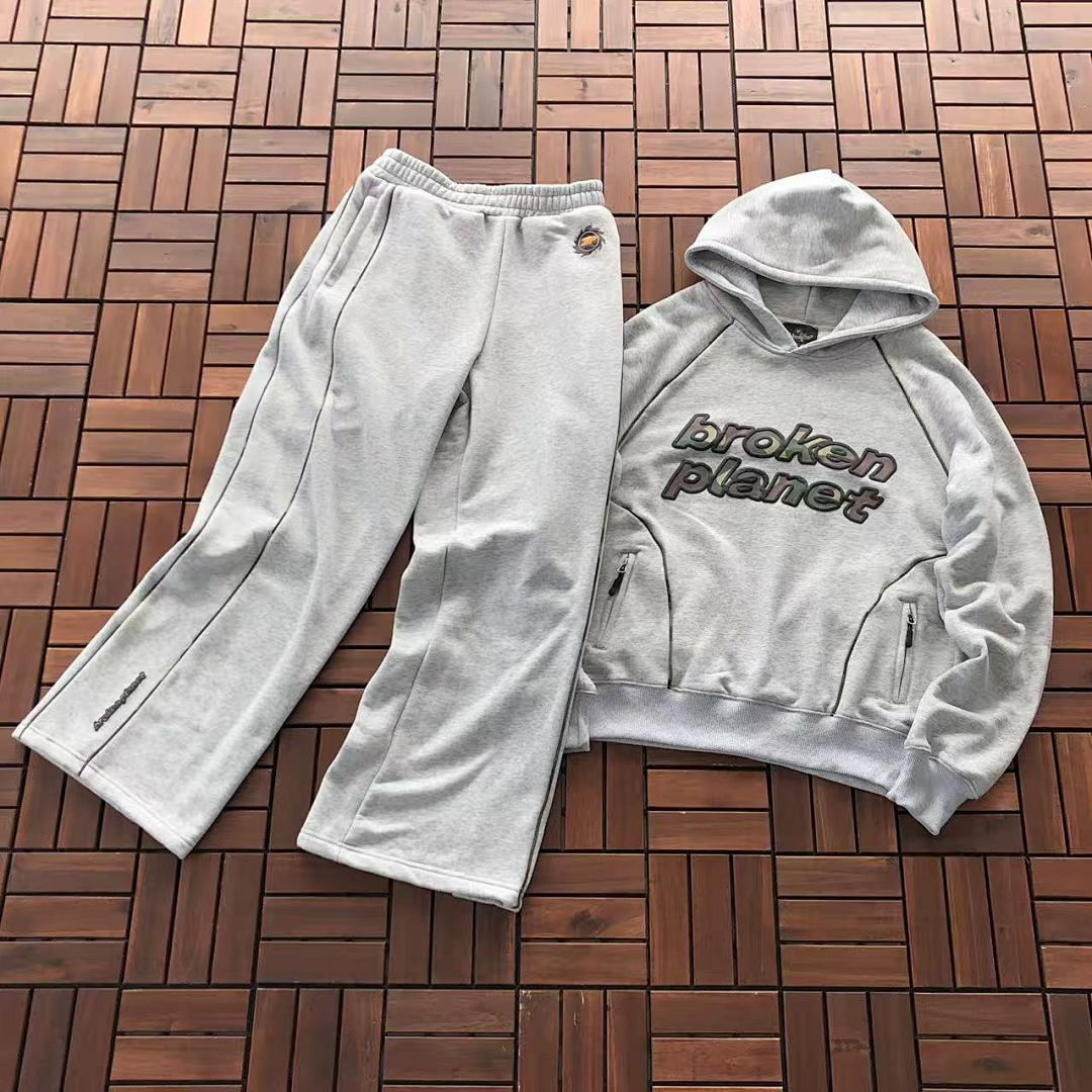TOP~ 175 PANTS~ 135 BROKEN PLANET HOODIE TROUSERS, photo 1