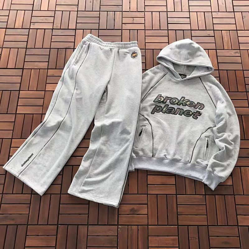 TOP~ 175 PANTS~ 135 BROKEN PLANET HOODIE TROUSERS, photo 1