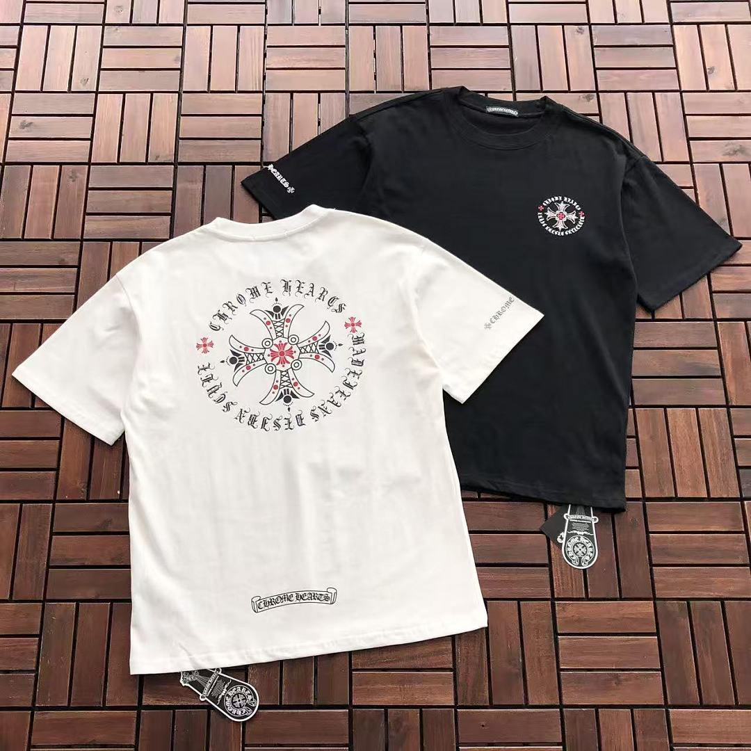 Chanel ~89 CH🔥OM🔥 HE🔥RTS T-SHIRT 77061522 (Im 185CM 70KG Iwear Size M In The Photo), photo 1