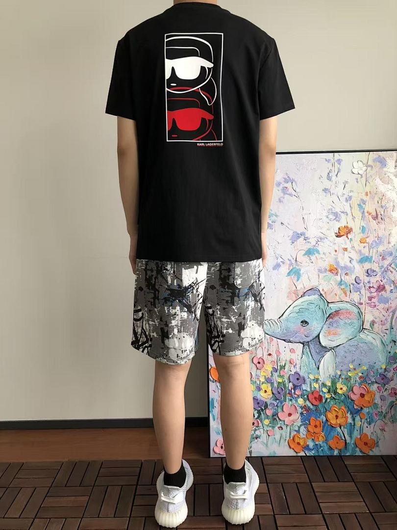 Other ~129 KARL LAGERFELD T-SHIRT 55012031 (Im 176CM 58KG Iwear Size M In The Photo) - Image 4