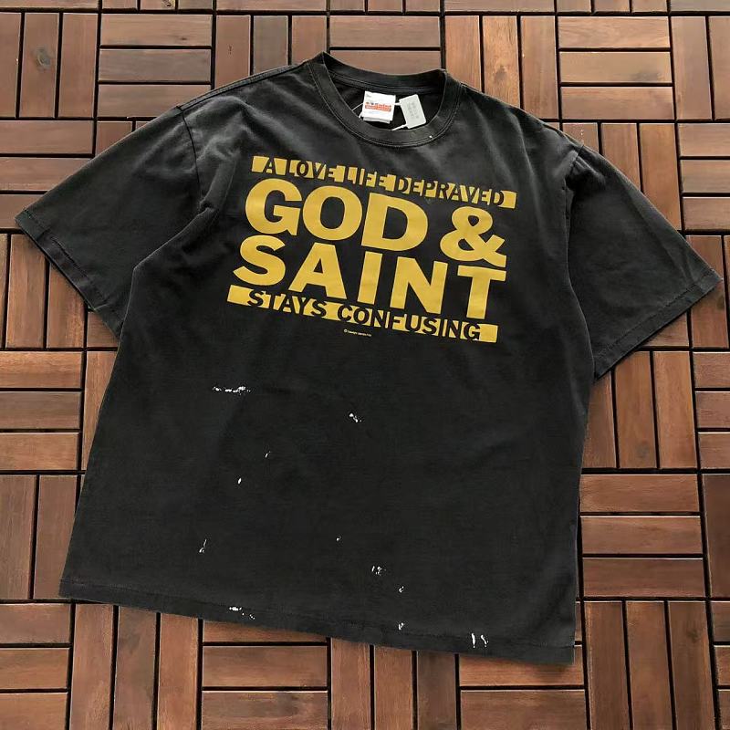 Chanel Chanel ~95 SAINT MICHAEL T-SHIRT 77042239 (Im 185CM 80KG Iwear Size M In The Photo), photo 1