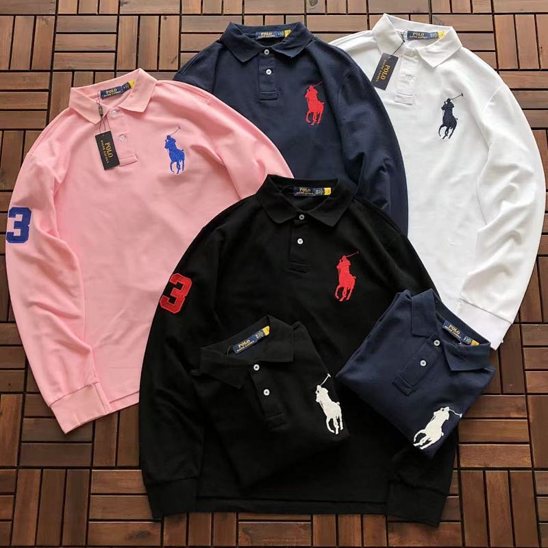 ~165 RA🔥PH🔥AU🔥EN POLO LONG-SLEEVE 22100843 (Im 180CM 68KG Iwear Size M In The Photo), photo 1