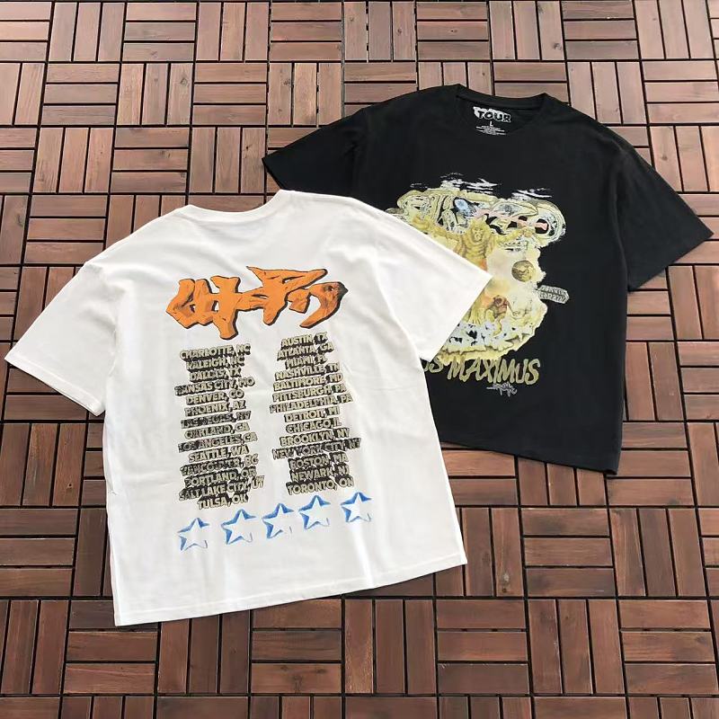 ~79 TRAVIS SCOTT T-SHIRT 77042187 (Im 185CM 80KG Iwear Size L In The Photo), photo 1