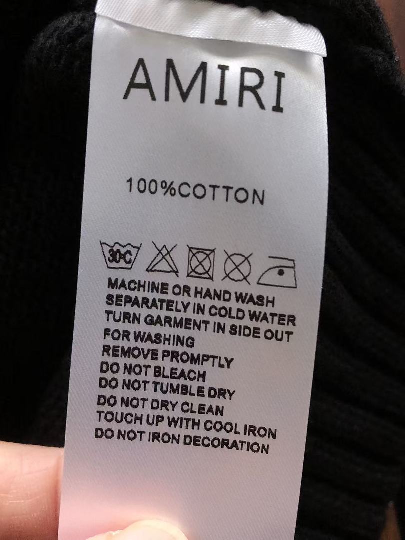 AMIRI ~165 AMIRI SWEATER 77050523 (Im 185CM 70KG Iwear Size M In The Photo) - Image 15