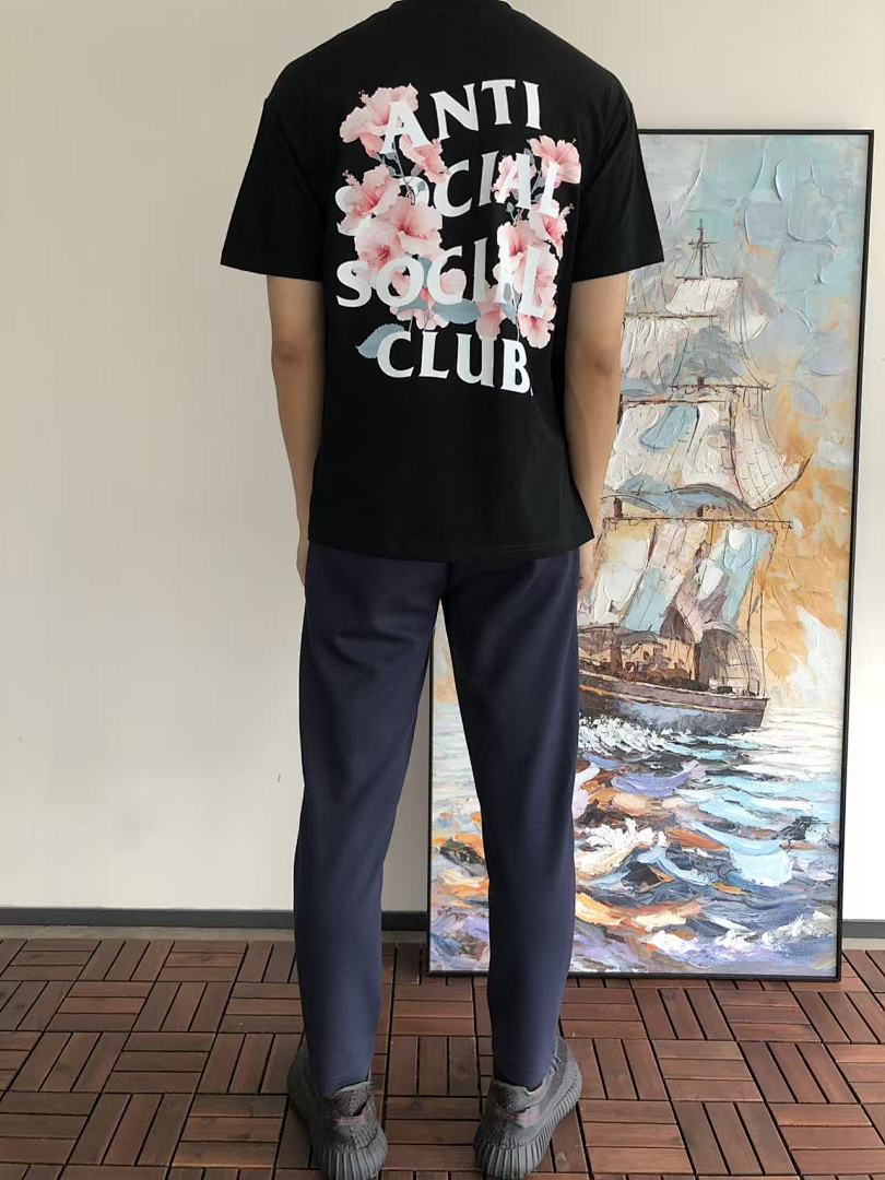 On Running ~85 ANTI SOCIAL CLUB T-SHIRT 55041245 (Im 185CM 70KG Iwear Size M In The Photo) - Image 4