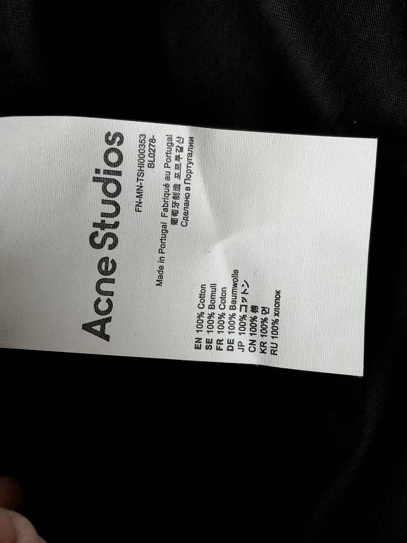 Other ~89 ACNE STUDIOS T-SHIRT 55060422 (Im 185CM 70KG Iwear Size S In The Photo) - Image 37